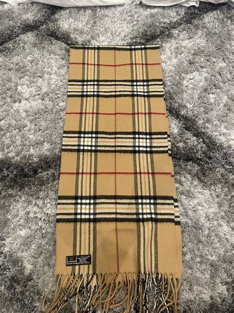 how do i know if my burberry scarf is real|burberry look alike wool scarf.